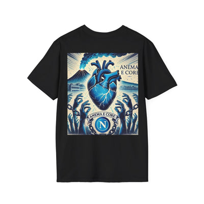 T-Shirt Anema e Core - Cuore Partenopeo