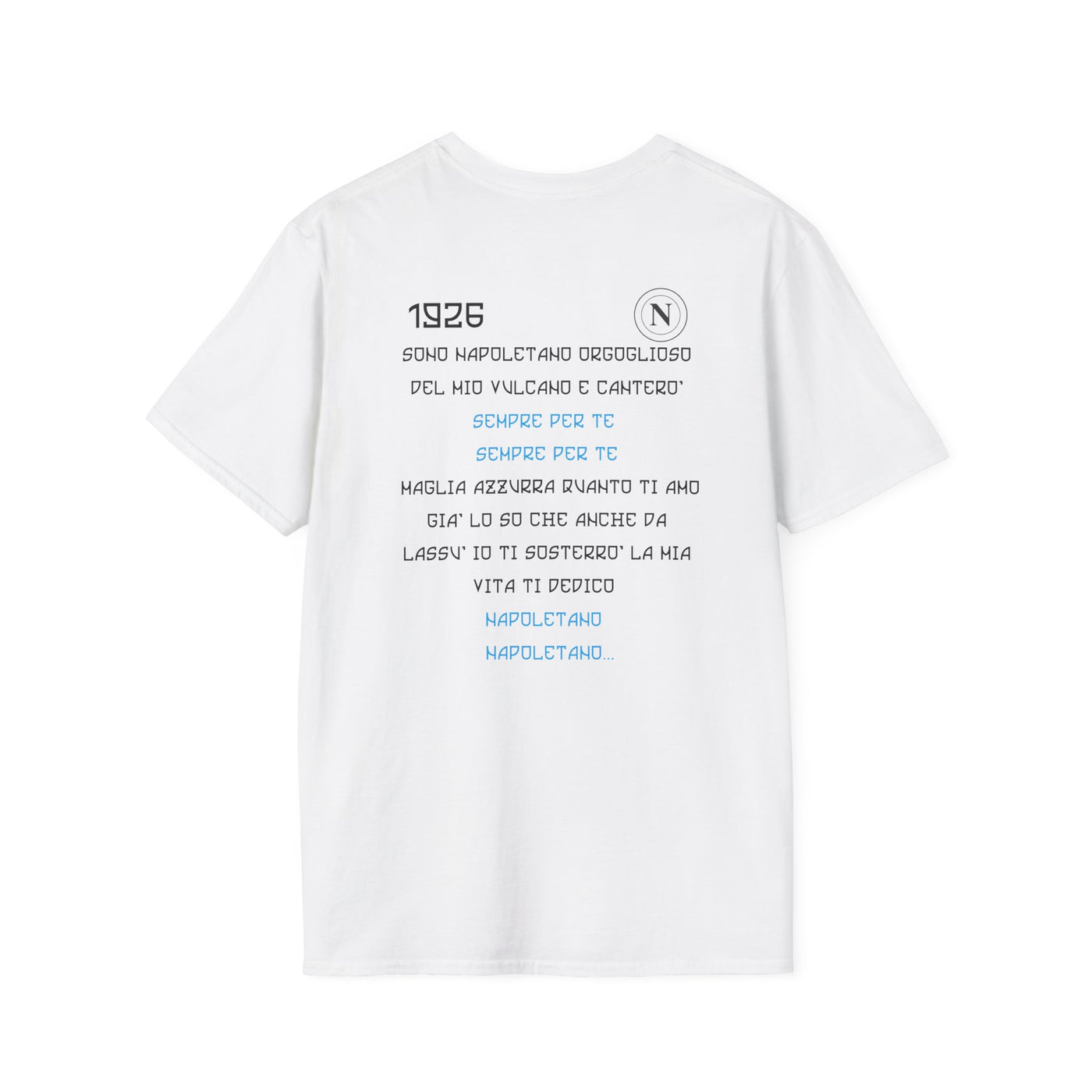 T-Shirt "1926 Napoli: Sono Napoletano Orgoglioso"