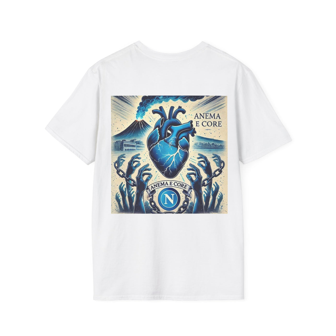 T-Shirt Anema e Core - Cuore Partenopeo